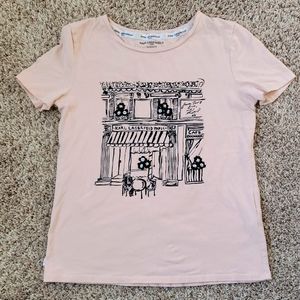 Karl Lagerfeld pink paris T-shirt XS